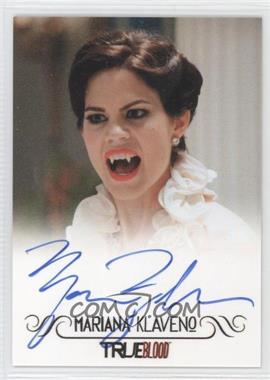 2012 Rittenhouse True Blood: Premiere Edition - Full Bleed Autographs #_MAKL - Mariana Klaveno as Lorena