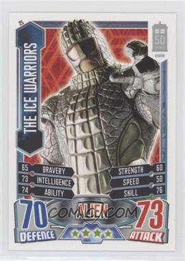 2012 Topps Doctor Who Alien Attax 50 Years - [Base] #25 - The Ice Warriors