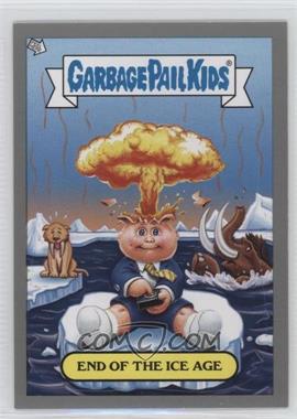 2012 Topps Garbage Pail Kids Brand New Series 1 - Adam Bomb Through History - Silver #3 - End of The Ice Age