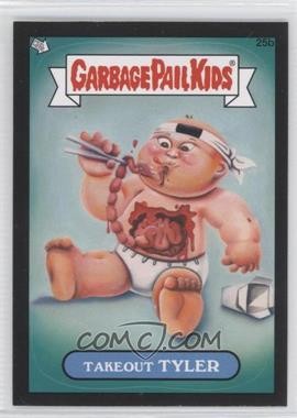 2012 Topps Garbage Pail Kids Brand New Series 1 - [Base] - Black #25b - Takeout Tyler