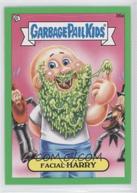 2012 Topps Garbage Pail Kids Brand New Series 1 - [Base] - Green #36a - Facial Harry