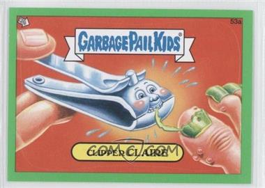2012 Topps Garbage Pail Kids Brand New Series 1 - [Base] - Green #53a - Clipper Claire