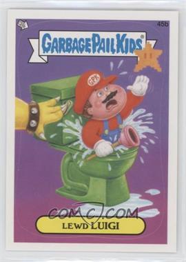 2012 Topps Garbage Pail Kids Brand New Series 1 - [Base] #45b - Lewd Luigi