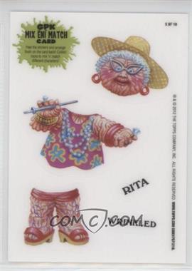 2012 Topps Garbage Pail Kids Brand New Series 1 - Mix 'N' Match #5 - Wrinkled Rita