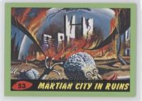 Martian City In Ruins