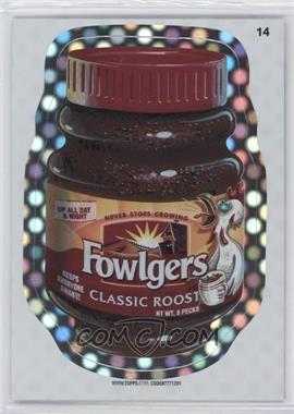 2012 Topps Wacky Packages All-New Series 9 - [Base] - Flash Foil #14 - Fowlgers