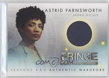 2013 Cryptozoic Fringe Seasons 3 & 4 - Authetic Wardrobe #M22 - Astrid Farnsworth as played by Jasika Nicole