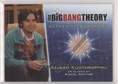 2013 Cryptozoic The Big Bang Theory Seasons 5 - Authentic Wardrobe #M30 - Kunal Nayyar as Rajesh Koothrappali