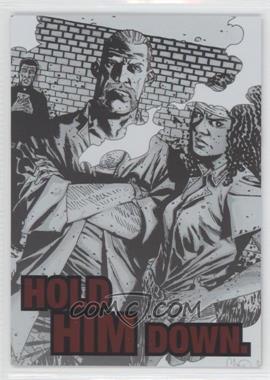 2013 Cryptozoic The Walking Dead Comic Set 2 - Quotable #QTB-5 - Hold Him Down