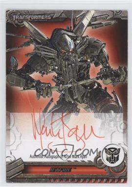 2013 Enterplay Transformers: Optimum Collection - Autographs #MRTA - Mark Ryan as Jetfire