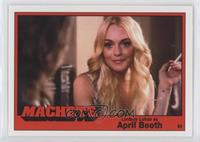 Lindsay Lohan as April Booth [EX to NM] #/300