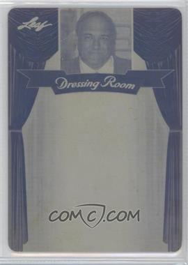 2013 Leaf Pop Century - Dressing Room - Printing Plate Yellow #JG - James Gandolfini /1