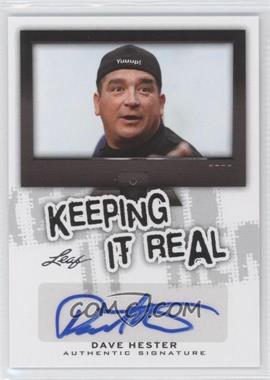 2013 Leaf Pop Century - Keeping it Real #KR-DH1 - Dave Hester