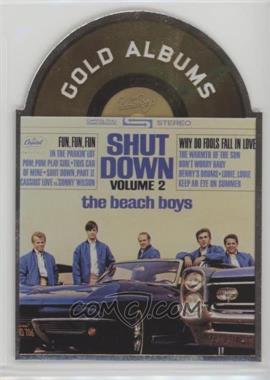 2013 Panini Beach Boys 50th Anniversary - Gold Albums #4 - Shut Down Volume 2