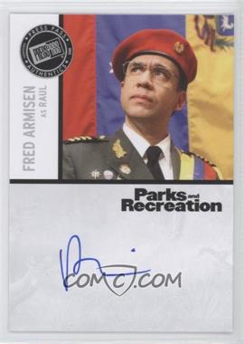 2013 Press Pass Parks and Recreation Seasons 1-4 - Autographs #FA - Fred Armisen as Raul