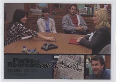 2013 Press Pass Parks and Recreation Seasons 1-4 - [Base] - Foil #3 - Season 1 - The Reporter