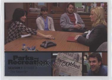 2013 Press Pass Parks and Recreation Seasons 1-4 - [Base] - Foil #3 - Season 1 - The Reporter