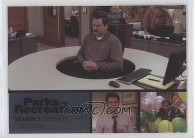 2013 Press Pass Parks and Recreation Seasons 1-4 - [Base] - Foil #45 - Season 3 - The Bubble