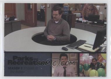 2013 Press Pass Parks and Recreation Seasons 1-4 - [Base] - Foil #45 - Season 3 - The Bubble