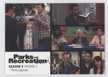 2013 Press Pass Parks and Recreation Seasons 1-4 - [Base] #33 - Season 3 - Time Capsule