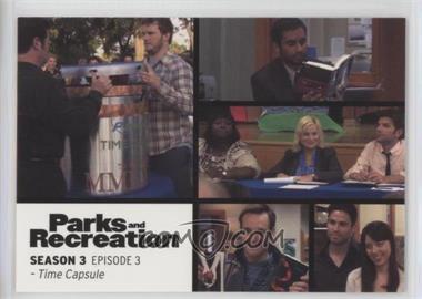 2013 Press Pass Parks and Recreation Seasons 1-4 - [Base] #33 - Season 3 - Time Capsule