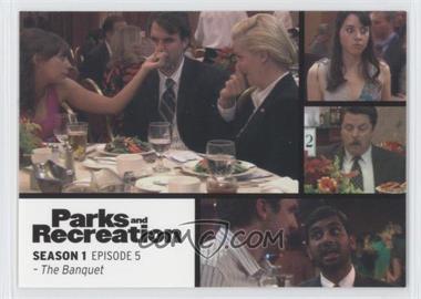 2013 Press Pass Parks and Recreation Seasons 1-4 - [Base] #5 - Season 1 - The Banquet