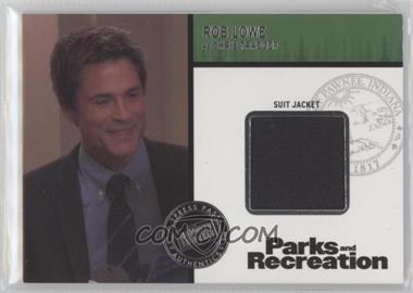 2013 Press Pass Parks and Recreation Seasons 1-4 - Relics #R-RL - Rob Lowe as Chris Traeger