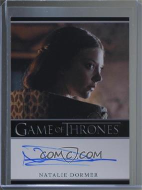 2013 Rittenhouse Game of Thrones Season 2 - Bordered Autographs #_NADO - Natalie Dormer as Margaery Tyrell