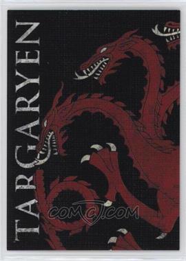 2013 Rittenhouse Game of Thrones Season 2 - Family Sigil Map #H4 - Targaryen