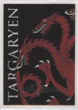 2013 Rittenhouse Game of Thrones Season 2 - Family Sigil Map #H4 - Targaryen