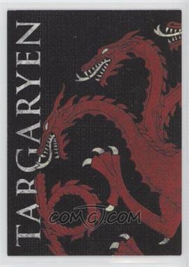 2013 Rittenhouse Game of Thrones Season 2 - Family Sigil Map #H4 - Targaryen