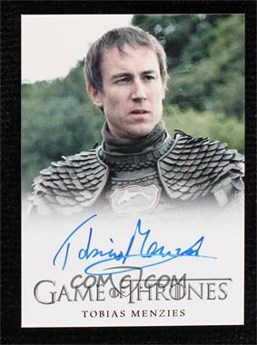 2013 Rittenhouse Game of Thrones Season 2 - Full-Bleed Autographs #_TOME - Tobias Menzies as Edmure Tully