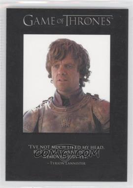 2013 Rittenhouse Game of Thrones Season 2 - The Quotable Game of Thrones #Q16 - Tyrion Lannister, Queen Cersei