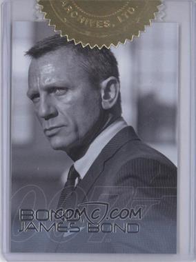 2013 Rittenhouse James Bond: Artifacts & Relics - Case Incentive #BJB23 - Skyfall - Daniel Craig as James Bond [Uncirculated]