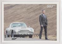 Bond drives with M to Scotland...