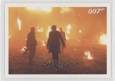 2013 Rittenhouse James Bond: Artifacts & Relics - Skyfall - Silver #100 - After witnessing the destruction of...