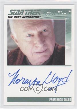 2013 Rittenhouse Star Trek The Next Generation: Heroes & Villains - Autographs #_NOLL - Norman Lloyd as Professor Galen