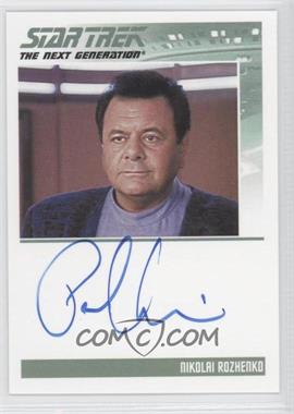 2013 Rittenhouse Star Trek The Next Generation: Heroes & Villains - Autographs #_PASO - Paul Sorvino as Nikolai Rozhenko