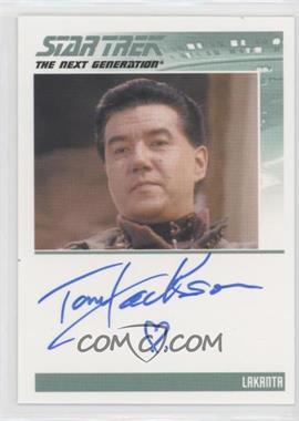 2013 Rittenhouse Star Trek The Next Generation: Heroes & Villains - Autographs #_TOJA - Tom Jackson as Lakanta