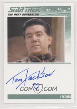 2013 Rittenhouse Star Trek The Next Generation: Heroes & Villains - Autographs #_TOJA - Tom Jackson as Lakanta
