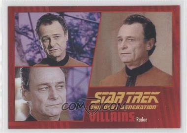 2013 Rittenhouse Star Trek The Next Generation: Heroes & Villains - [Base] #99 - Radue