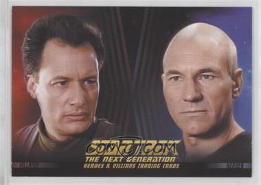 2013 Rittenhouse Star Trek The Next Generation: Heroes & Villains - Promos #P1 - Q, Captain Jean-Luc Picard