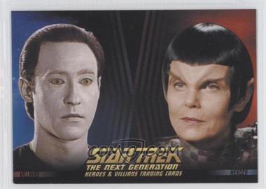 2013 Rittenhouse Star Trek The Next Generation: Heroes & Villains - Promos #P2 - Lt. Commander Data, Romulan