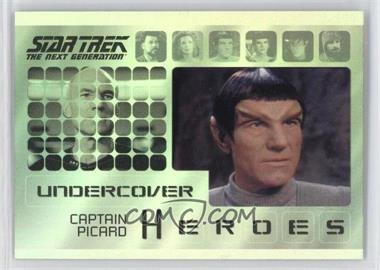 2013 Rittenhouse Star Trek The Next Generation: Heroes & Villains - Undercover Heroes #H1 - Captain Picard