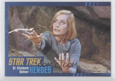 2013 Rittenhouse Star Trek The Original Series: Heroes & Villians - [Base] - Cardboard #14 - Dr. Elizbeth Dehner