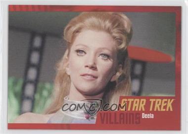 2013 Rittenhouse Star Trek The Original Series: Heroes & Villians - [Base] - Cardboard #86 - Deela