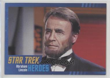 2013 Rittenhouse Star Trek The Original Series: Heroes & Villians - [Base] - Cardboard #96 - Abraham Lincoln