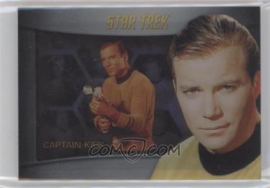 2013 Rittenhouse Star Trek The Original Series: Heroes & Villians - Bridge Crew Shadowbox #S1 - William Shatner as Captain Kirk