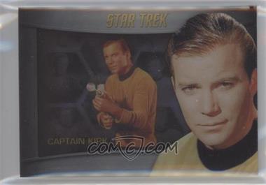 2013 Rittenhouse Star Trek The Original Series: Heroes & Villians - Bridge Crew Shadowbox #S1 - William Shatner as Captain Kirk