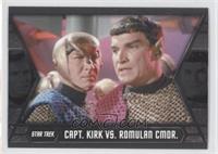 Capt. Kirk vs. Romulan CMDR.